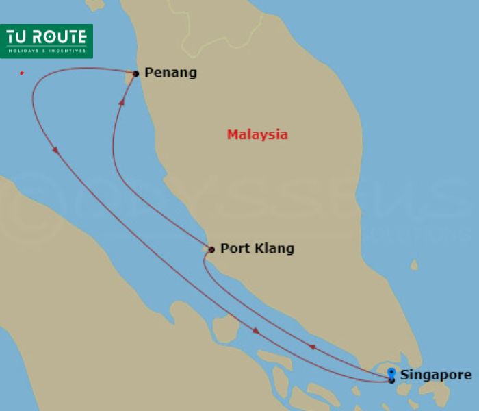 CRUISE - Singapore to Penang to Phuket