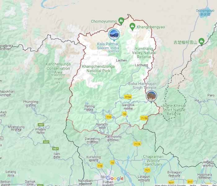 Sikkim and Darjeeling