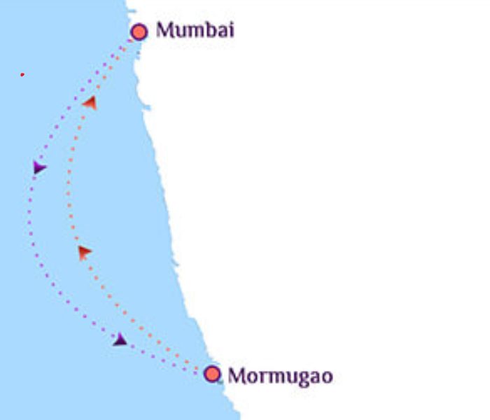 CRUISE - Goa to Mumbai